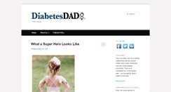 Desktop Screenshot of diabetesdad.org