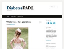 Tablet Screenshot of diabetesdad.org